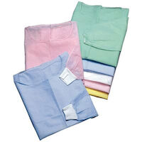 Maytex Elastic Cuff Isolation Gowns Blue 50/Box 6000B thumbnail 2