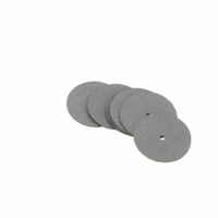 9851502 Separating Discs Standard Flat, 7/8" x .025", Gray, Double Sided, 100/Pkg.