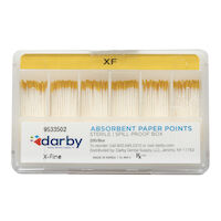 9533502 Absorbent Paper Points X-Fine, 200/Box
