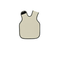 Soothe-Guard Air Lead-Free X-Ray Apron Pano-Dual Apron Child Sand w/o Coll Ea product image