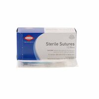 9505522 Silk Non-Absorbable Sutures 4/0, 1/2" Reverse Cutting, NJ-1, 18", 12/Box