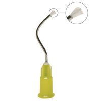 5256042 Darby Hemostatic Delivery Tips 5256042, Pre-Bent Delivery Brush Tip, 19 Gauge, Yellow, 100/Pkg