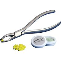 8191342 GC Pliers 50 Rubber Tips and 4 g Emory Powder, 000237