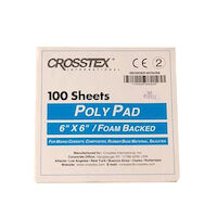 2211152 Poly Pads 6" x 6", 100 Sheets/Pad, KPAD66