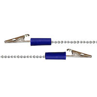 9501752 Bib Clips Chain, 14", Blue, 3/Bag