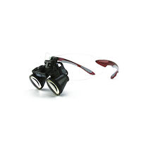 9900952 Loupes Red Frame, 2.5x Kit, 12"-15" Distance, 1-5001