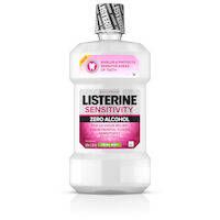8520272 Listerine Sensitivity Zero Alcohol Fresh Mint, 500 ml, 6/Case, 23597
