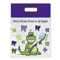 331-0082  Large Gator Great Smiles, 9" x 13", 250/Pkg. product image