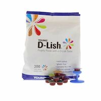 9442182 D-Lish Prophy Paste Coarse, Assorted, 200/Box, 304320