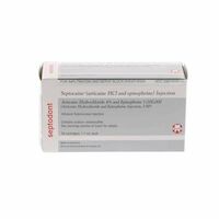9515482 Septocaine (Articaine HCl and Epinephrine) Silver, 50/Box, 01A1200