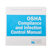 5253582 OSHA Compliance and Infection Control Program OSHA Manual, Includes 1 Year Upgrade Service, DCM1