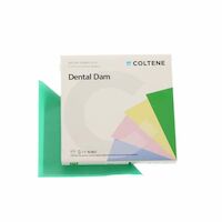 8440682 Hygenic Dental Dam 6" x 6", Medium, Green, 36/Box, H02147
