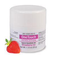 9500103 OneTouch Revolution Topical Anesthetic Gel Strawberry Ice, 32 g, 6256580201