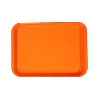 9514503 B-Lok Flat Trays Vibrant Orange, Flat Tray, 20Z401Q
