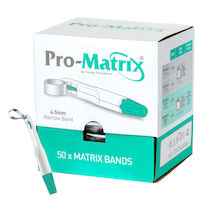 5252703 Pro-Matrix Pro-Matrix Narrow, 4.5 mm, 50/Pkg., Teal, 19000