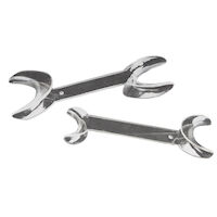 5251903 EXTAND Cheek Retractors Double Ended, Large, 2/Box, Clear, EX-9004