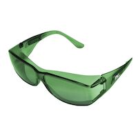 EyeSaver Sleeks Safety Eyewear, Green, 1/Pk, 18S thumbnail 2