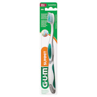 8110423 GUM Summit  Toothbrush Compact, Soft, 12/Pkg., 505P