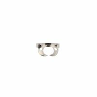 8492723 Ivory Rubber Dam Clamps, Wingless W14A, Large Partially Erupted, 57556
