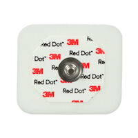 5252033 Red Dot Electrode with Foam Tape and Sticky Gel Electrode w/ Foam Tape and Sticky Gel, 50/Pkg., 2560