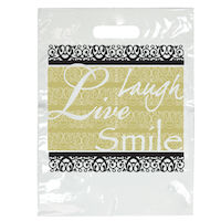 331-4133  Laugh, Live, Smile, 9" x 13", 100/Pkg. product image