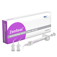 5255633 Kerr ZenSeal Bioceramic Root Canal Sealer, 2g Syringe and 20 Tips, 825-9501