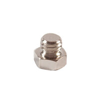 5252733 Spare and Replacement Parts Plated Brass Hex Plug, 10-32, 50/Pkg., P-1054-50