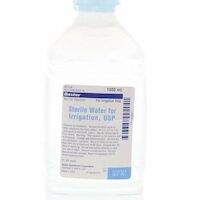 0063153 Sterile Water Bottle 1000 ml Bottle, 2F7114