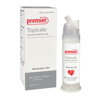 5257653 Topicale Topical Anesthetic Gel 5257653, Topicale Gel Pumps, 43g, 9007162, 1/Box, Raspberry