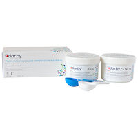 VINYL POLYSILOXANE Putty KIT Base & Catalyst 300ml each