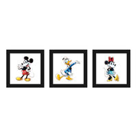 5258073 Wall Art 5258073, Disney Mickey and Friends Wall Art, JV592, 3/Pkg