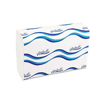 2211873 Windsoft C-Fold Paper Towels White, C-Fold, 13.2" x 10.25", 2400/Case