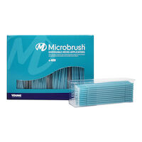9532483 Microbrush Plus Ultrafine, Applicators, Teal, 400/Pkg, PU400TE