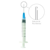 5251883 Darby Endo Irrigation Syringe with Tip Endo Irrigation Syringe w/ Tip, 23 Gauge, 100/Box, Blue