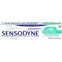 0074093 Sensodyne Toothpaste Deep Clean, 4 oz., 08700