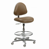 440-4104  Assistant Stool w/Backrest, 3554-200 product image