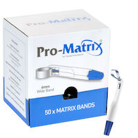 5252704 Pro-Matrix Pro-Matrix Wide, 6.0 mm, 50/Pkg., Blue, 19005