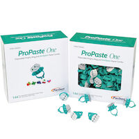 5255514 ProPaste One Pre-Assembled Prophy Paste Ring Combo, Assorted Flavors, 23102, 144/Box, MediumGrit