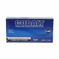3173224 Cobalt Nitrile PF Gloves X-Large, Blue, 100/Box, N194