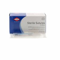 9505524 Silk Non-Absorbable Sutures 3/0, 1/2" Reverse Cutting, NX-1, 18", 12/Box