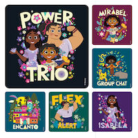 Disney Stickers Encanto Assorted 100/Rl - Disney Stickers Encanto Assorted 100/Rl - Image 1
