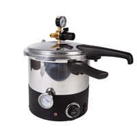 5257724 Almore Pressure Pot 5257724, Pressure Pot with Pressure Gauge and Thermostat, 8 Quart, 66041