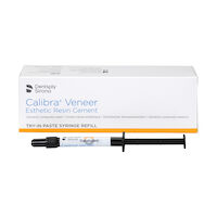 8135034 Calibra Veneer Esthetic Resin Cement Try-In Paste, Opaque, 1.8 g, Syringe, 2/Pkg., 607305