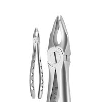 8250044 X-Trac Forceps Upper Anterior, Notched Beaks, 3400