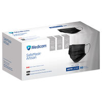 SafeMask Artisan Mask ASTM Level 3 Black 50/Bx product image