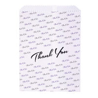5250244 Paper Scatter Bags Thank You Design, 100/Pkg., S8631