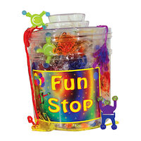 3310844 Fun Stop Canister Mix Sticky Hands Mix, 156/Canister