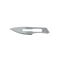 9909154 Carbon Steel, Sterile Surgical Blades #23, 100/Box, 4-123
