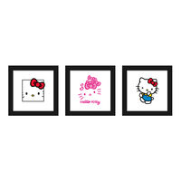 5258064 Wall Art 5258064, Hello Kitty Wall Art, JV582, 3/Pkg
