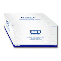 9442374 Oral-B Sodium Fluoride Varnish Strawberry, 500/Box, 295099